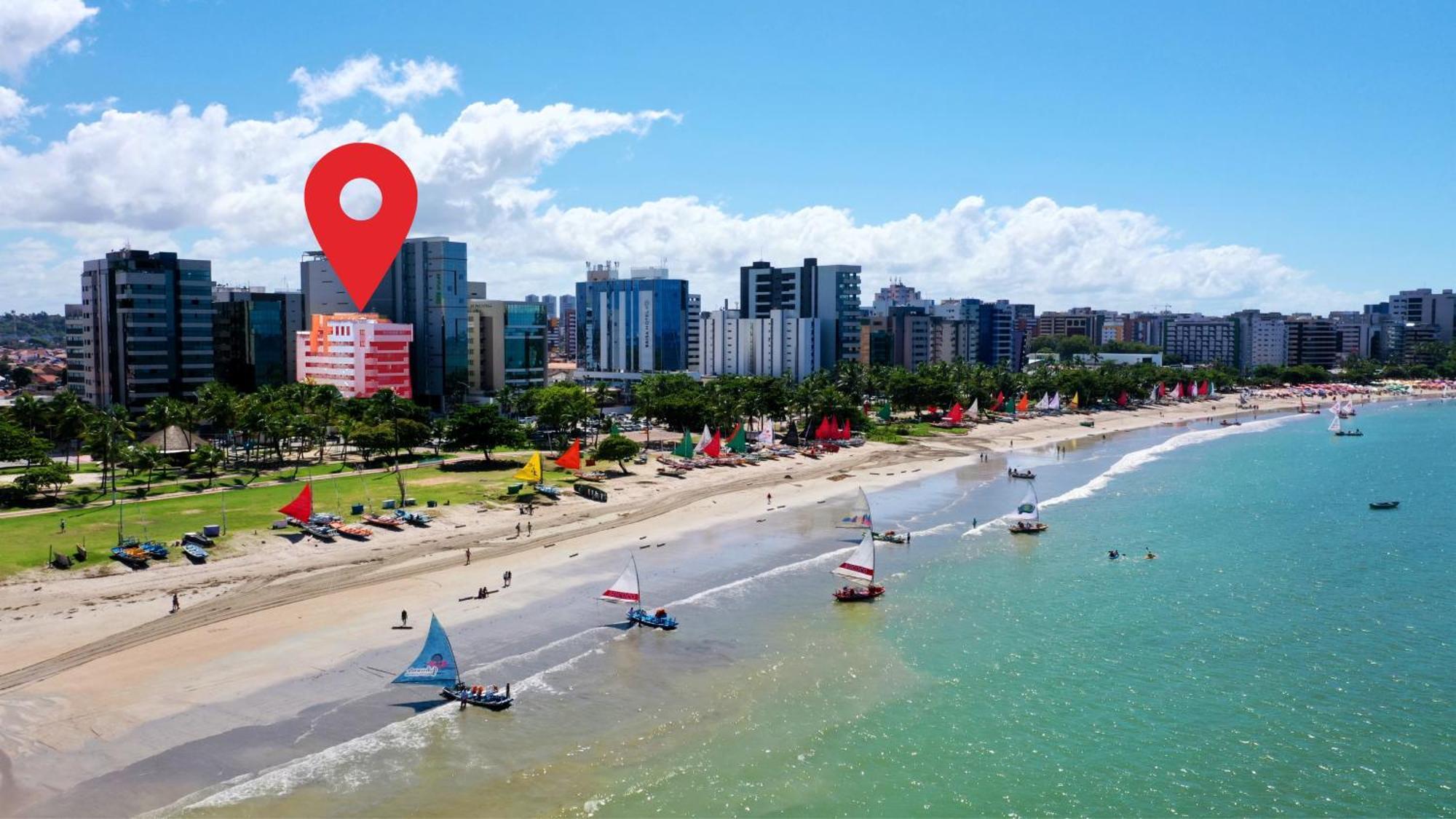 Studio 603 Beira Mar De Pajucara Edf Tenerife Maceió Buitenkant foto